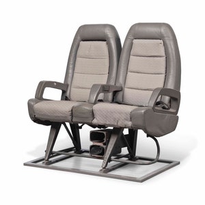 British Airways Concorde Double Leather Seat G-BOAA