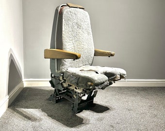 Boeing 737 Weber Captains Seat Cockpit Upcycled Office Desk Chair Classic Southwest