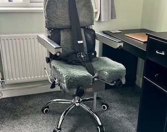 Eastern Airways G-CIHD Captains Cockpit Seat Upcycled Office Desk Chair