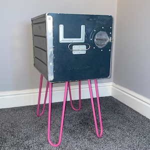 First Choice Airways Galley Box Airline Plane Box Atlas Storage Side Table Handmade Very Rare