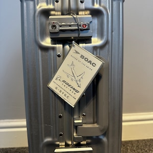 British Airways Boeing 747 G-BYGC Fuselage Cut Luggage Tag Keychain Keyring Plaque  Collectible Airbus memorabilia Pilot gift engraved