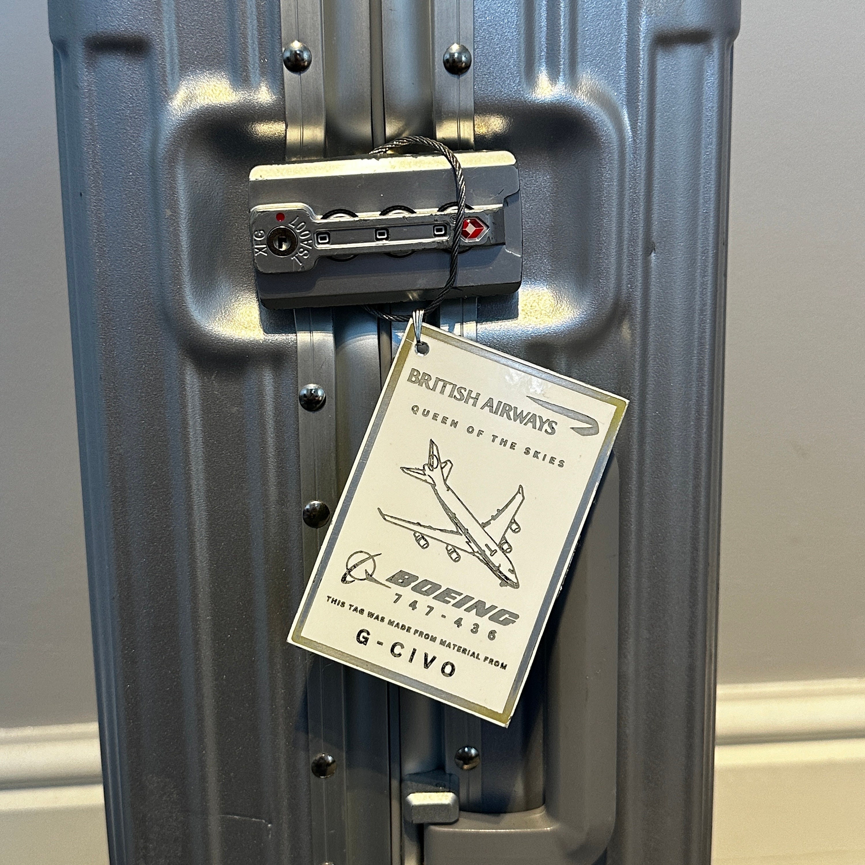 British Airways Airline Crew Tag - Etsy