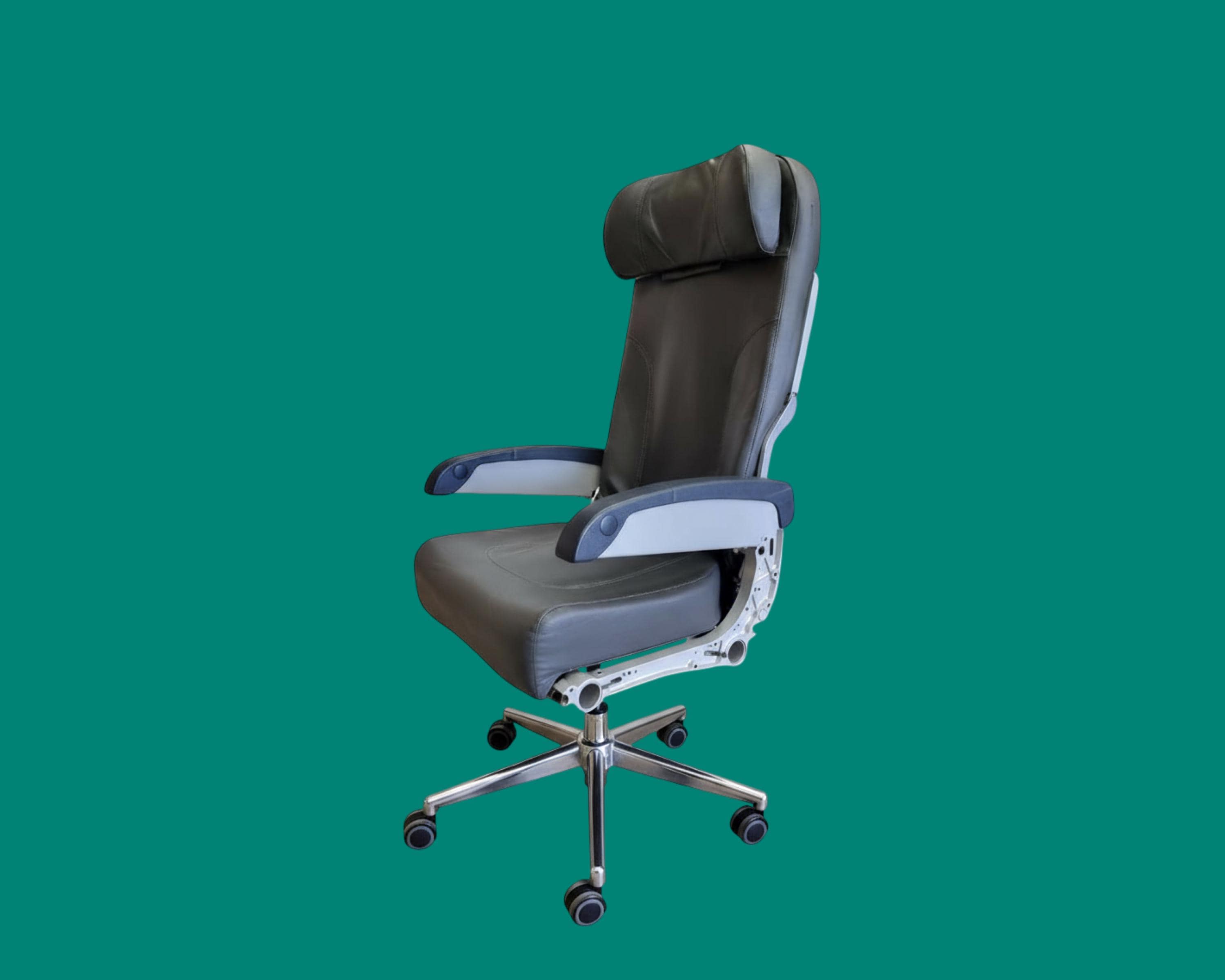 観光専門学校使用品　飛行機　旅客機　椅子　実習用⑤ 観光専門学校使用品 飛行機 旅客機 椅子 実習用⑤ 観光専門学校使用品