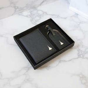 The Concorde Travel Set Passport Luggage Tag Boxed Holder Travel Organiser Fuselage Skin Upcycled Pilot Aviation Aviator Gift Airline g-boac