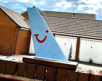 Tui Airways Mounted VHF Antenna Upcycled Ornament Paperweight RAF MOD adour boeing airbus pilot aviator