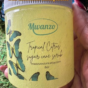 Tropical Citrus Sugar Scrub