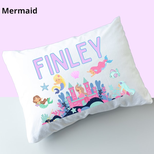 Girls Personalized Pillow Case / Custom Pillow Cover