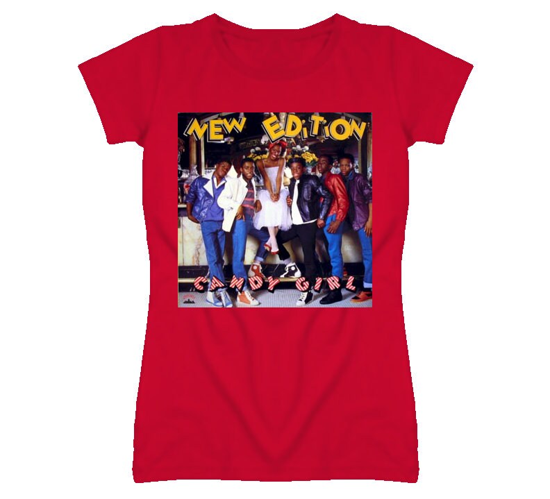 New Edition Retro Candy Girl Cover Tshirt Etsy