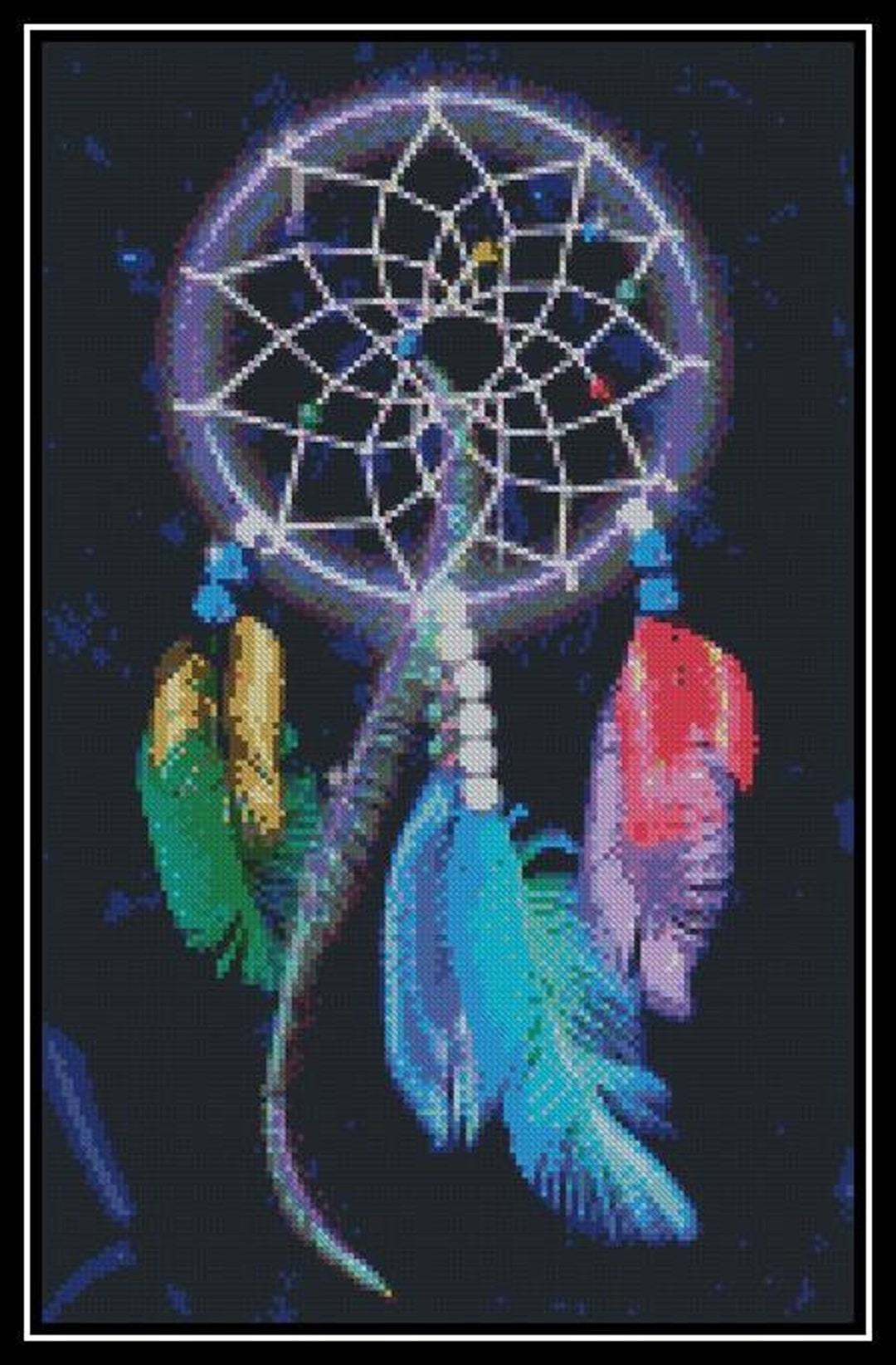 Dreamcatcher - Cross Stitch Chart/pattern/design/xstitch INSTANT ...