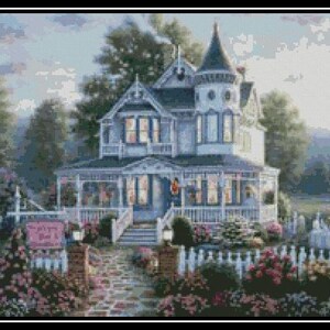Fairytale Cottage - Cross Stitch Chart/Pattern/Design/XStitch  INSTANT Download (PDF) Pattern Keeper available on request
