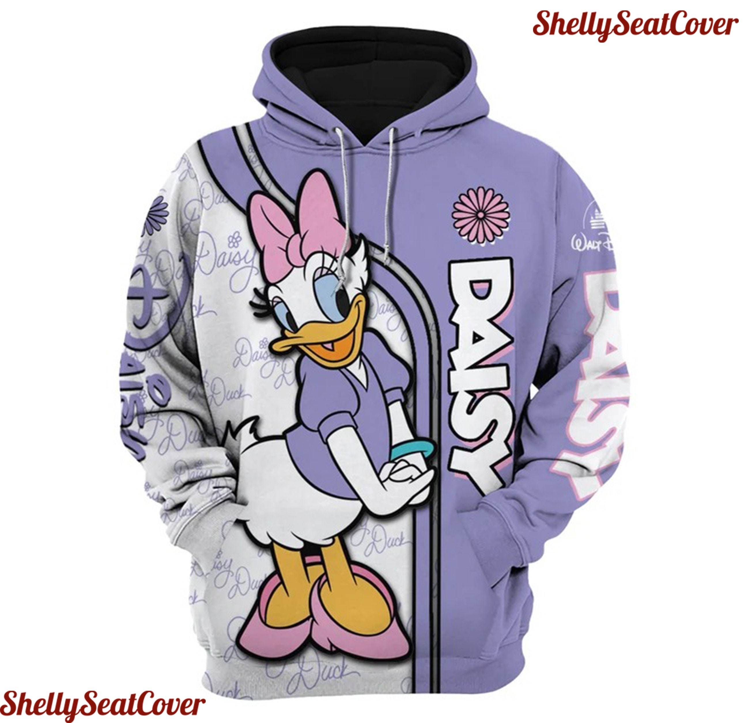 Discover Daisy Duck  Disney Sweatshirt Hoodie Zip Hoodie