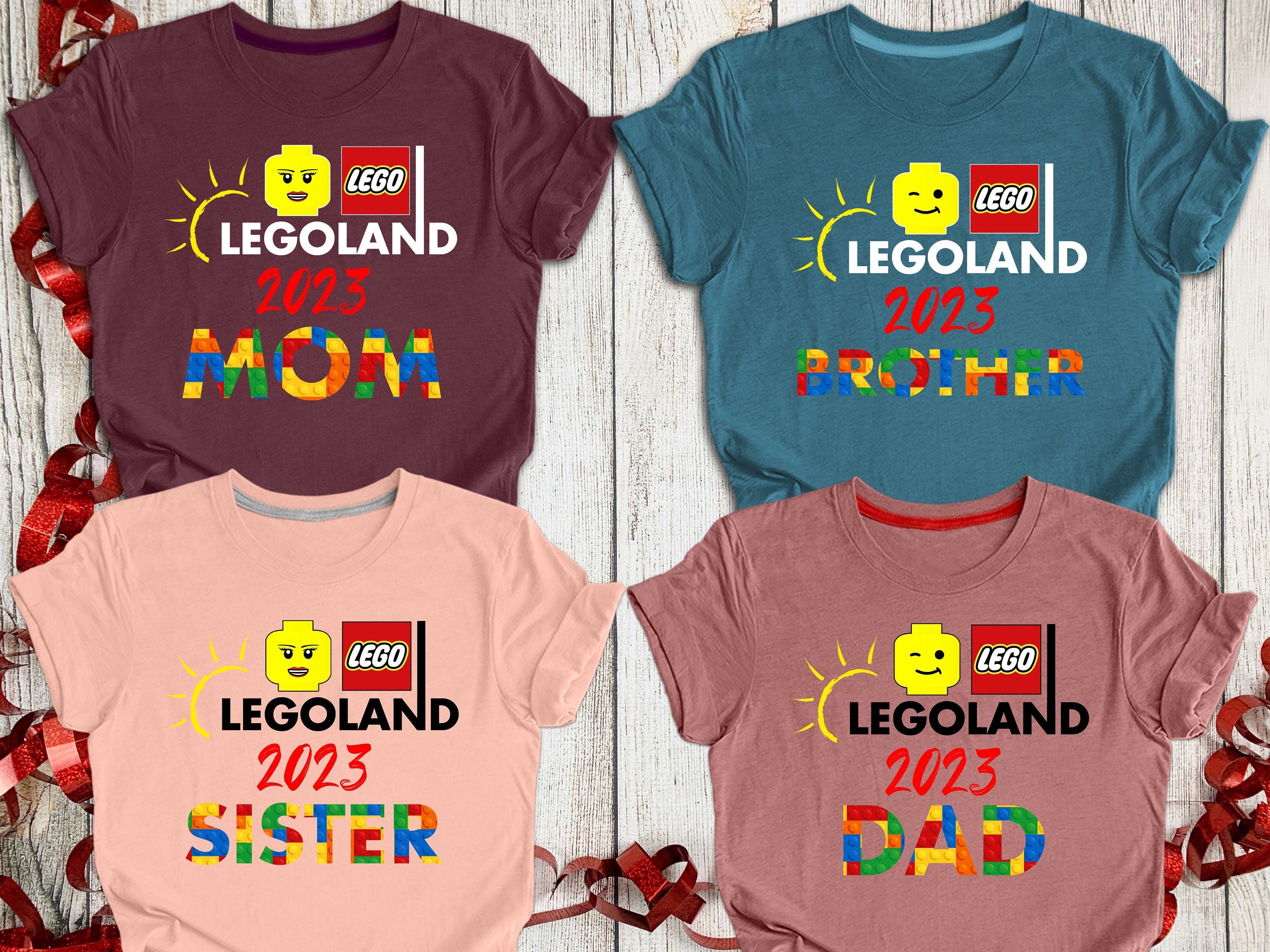 Discover Custom Legoland Shirt, Legoland Matching Shirt, Legoland Trip Shirt, Legoland 2023 Shirt,Legoland Vacation Shirt