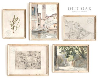 Spring Gallery Wall Print SET | Vintage Country Home Decor | Cottagecore Digital PRINTABLE | 059-S5
