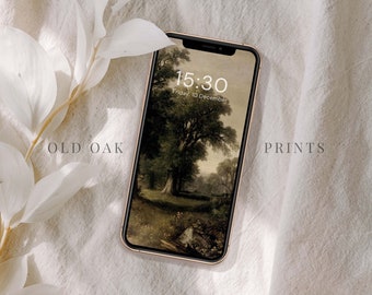 Vintage iPhone Background | Dark Landscape Aesthetic | Phone Wallpaper DIGITAL Download | P028