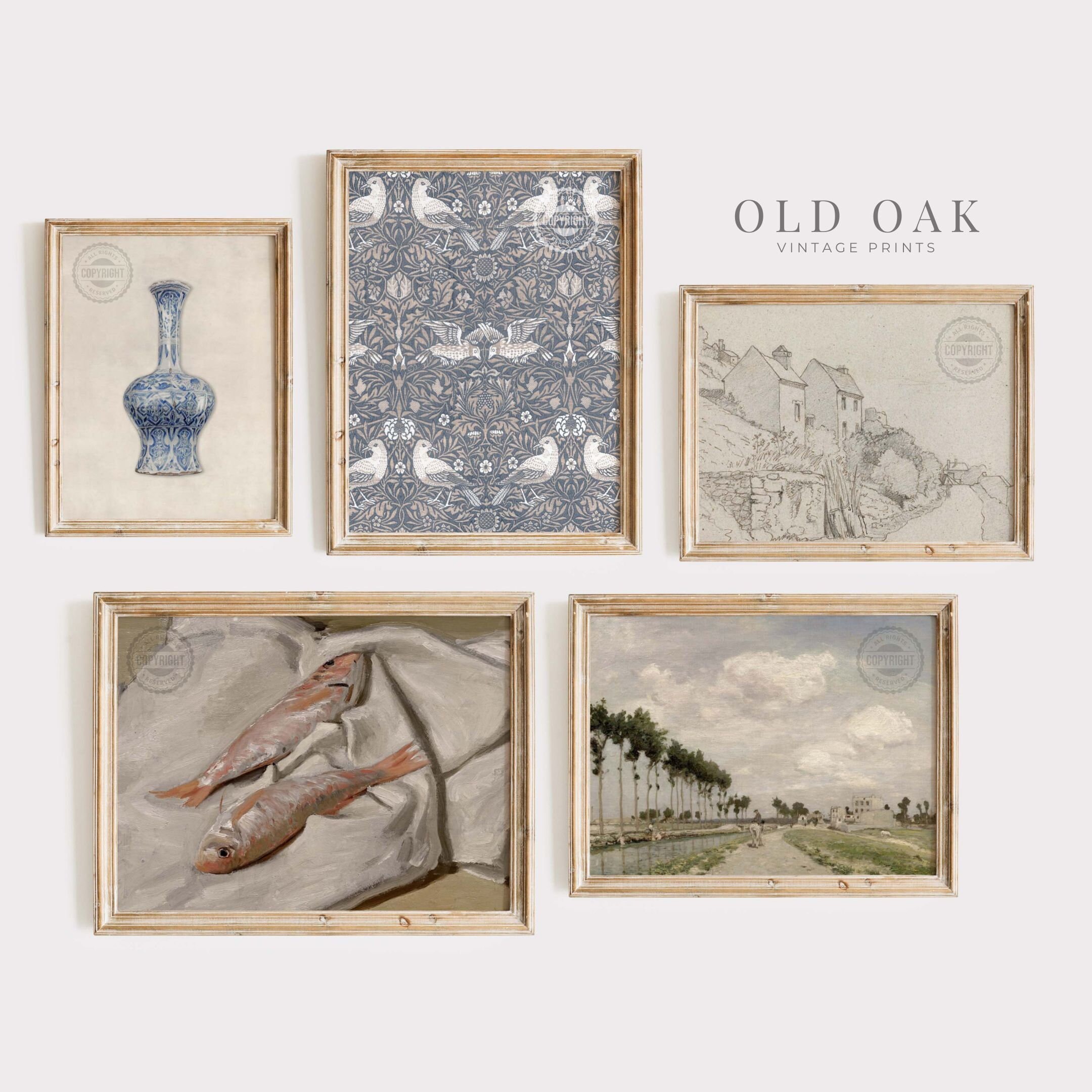 French Country Gallery Wall Print SET | Vintage European Art PRINTABLE ...