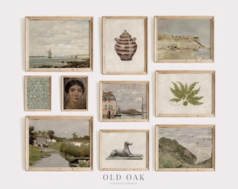 Vintage French Farmhouse Gallery Wall Art Set (Digital Download)