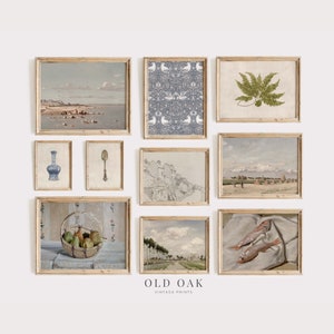French Country Gallery Wall Print SET | Vintage European Art PRINTABLE | 063-S10