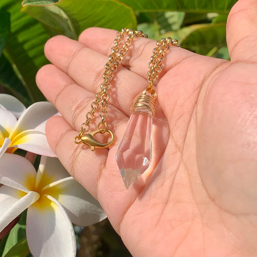 Sharkboy and Lava Girl Ice Princess Crystal Heart Necklace Etsy