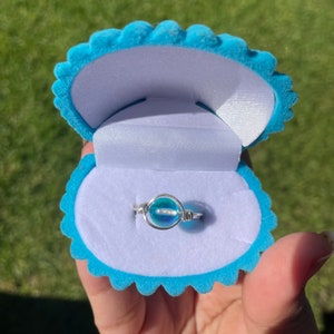 Mako mermaids moon ring etsy deals
