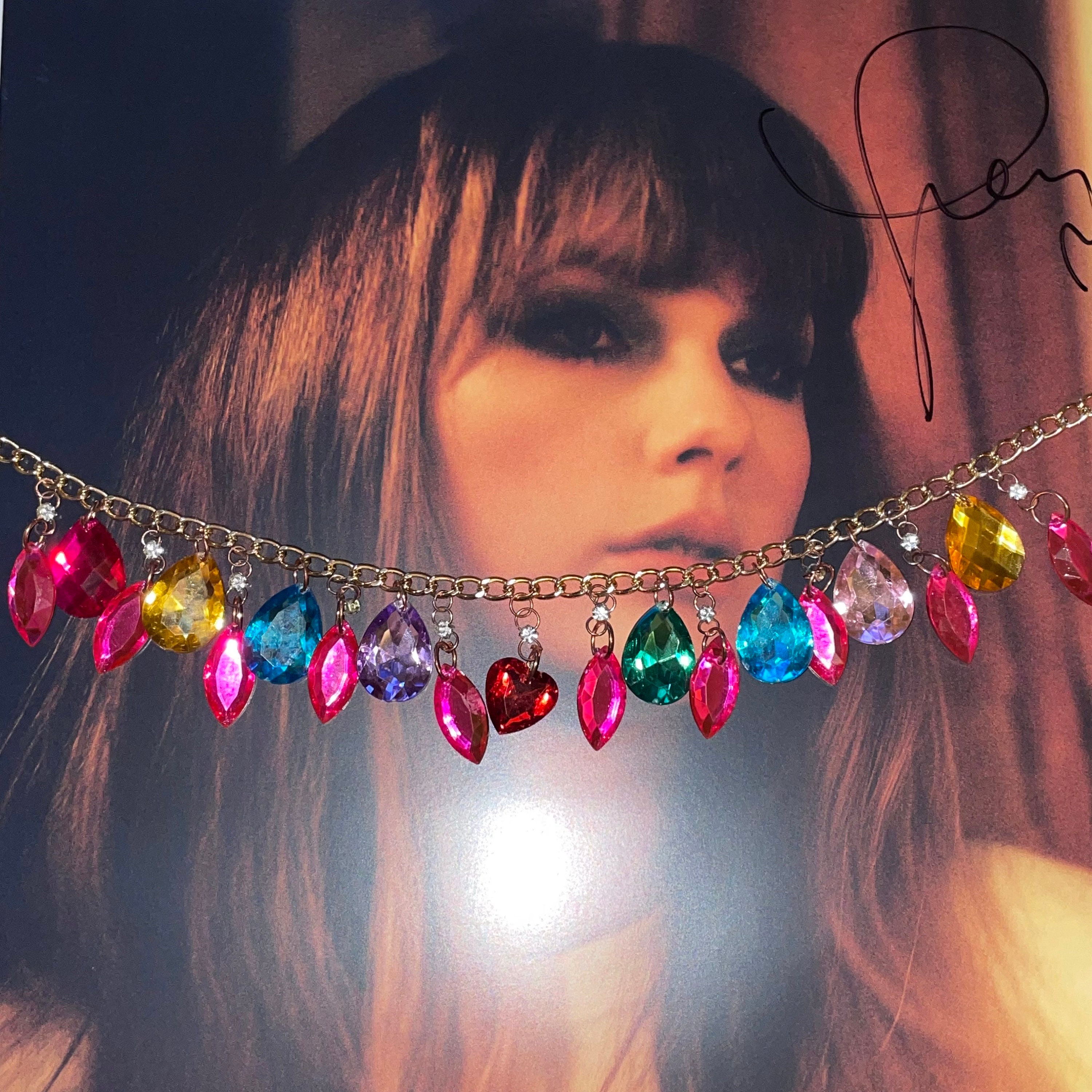 Taylor Swift Inspired Bejeweled Necklace