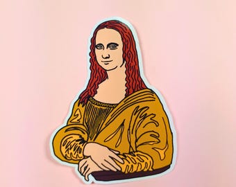 A Mona Lisa - Adesivos de arte da Mona Lisa ao gótico americano