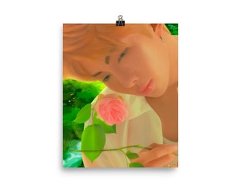 BTS RM- Fairy Elf Namjoon Art Print