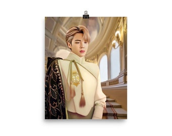 BTS Jimin- Royal Prince  Park Jimin Art Print