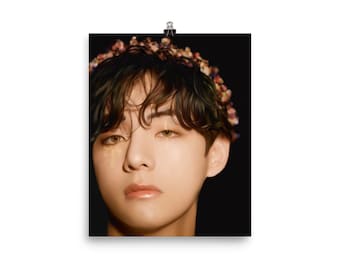 BTS V- Glitter Hot Taehyung Art Print