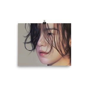 BTS Suga- Glow Min Yoongi Art Print