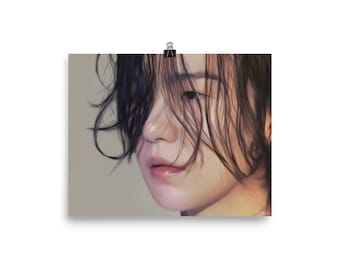 BTS Suga- Glow Min Yoongi Art Print
