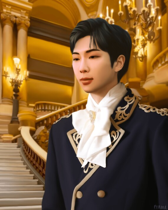 BTS RM- Royal Prince Namjoon Art Print - Etsy