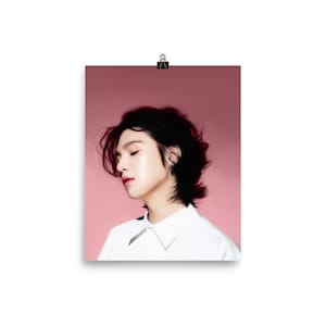 BTS Suga- Serene Min Yoongi Art Print