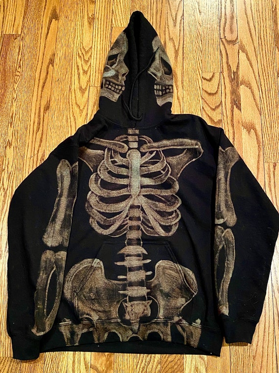 skeleton jacket bleach