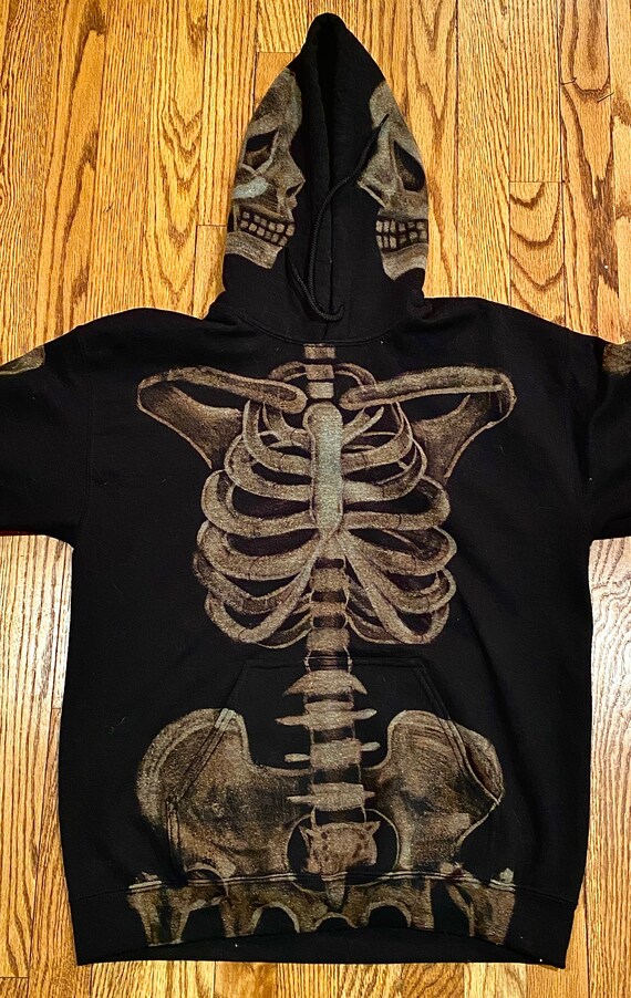 skeleton jacket bleach