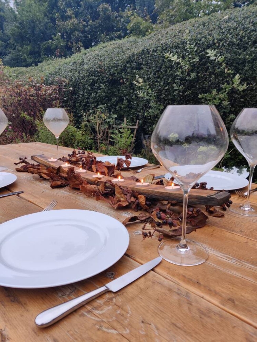 Solid Oak Whisky and Wine Barrel Candle Holders Etsy UK