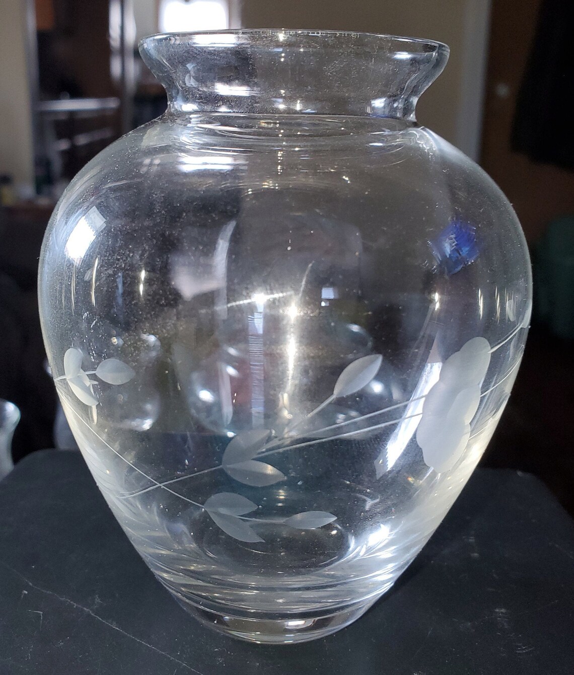 Vtg Princess House Crystal Bud Vase Heritage Etsy