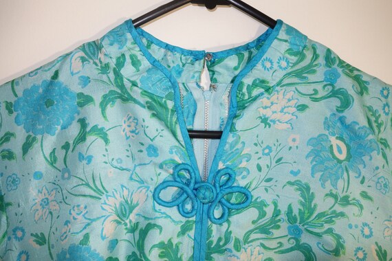 Bespoke Handmade Oriental-Inspired Silk Dress - image 7
