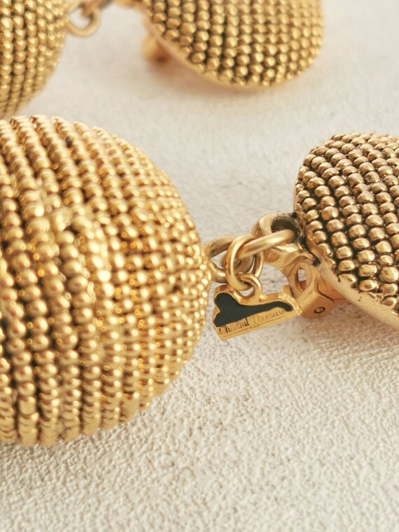 Chantal Thomass Paris rares boucles d'oreilles ov… - image 5