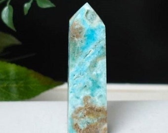 Blue Aragonite Tower - insight to our emotions