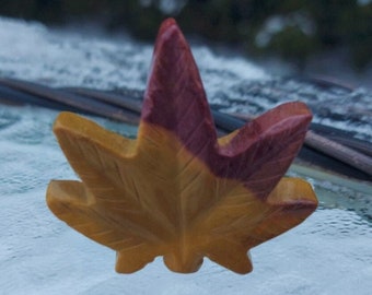 Mookaite Leaf - Mookaite Crystal - helps us accept change