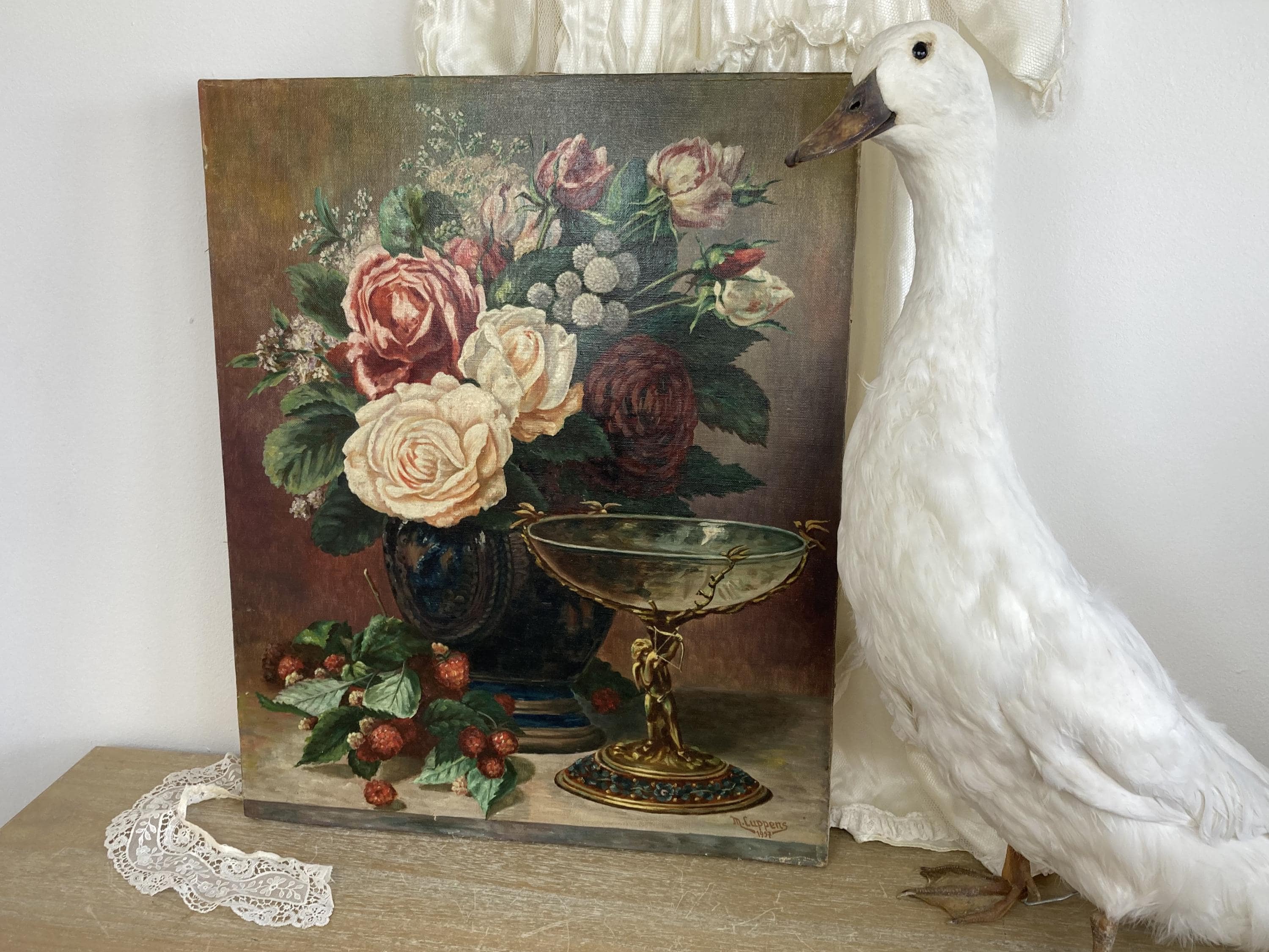 French brocante oil paintings - Etsy 日本