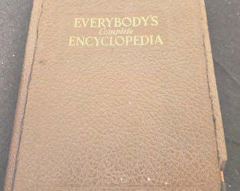 Enciclopedia completa para todos de 1937, coleccionable vintage