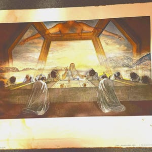 Salvador Dali - The Sacrament of the Last Supper Pring