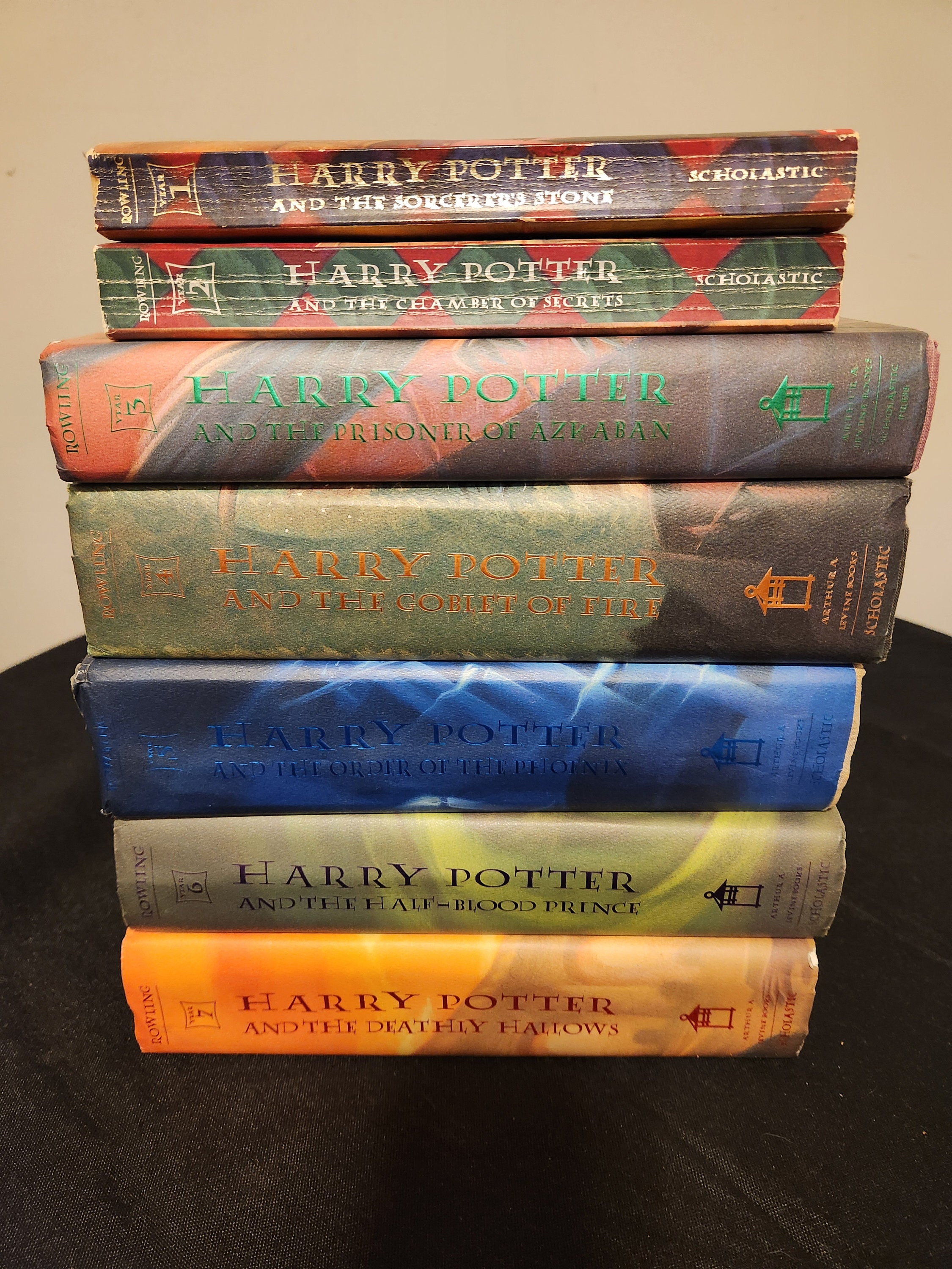 Harry Potter Series - Set of 7 - Etsy