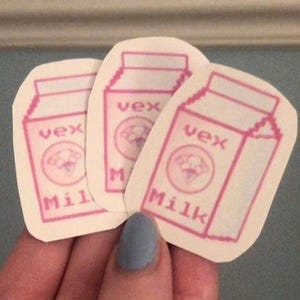 Adesivos de fanart Destiny 2 Vex Milk