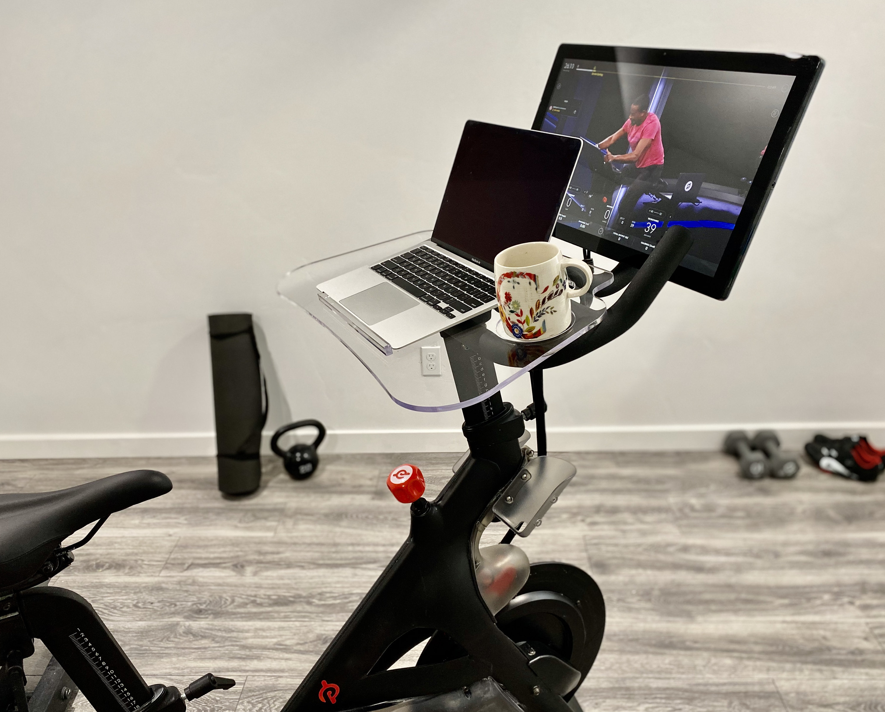 New PELOTON Boutique Laptop Sticker Decal Sheet Bike Cycle Treadmill Spin Laptop 