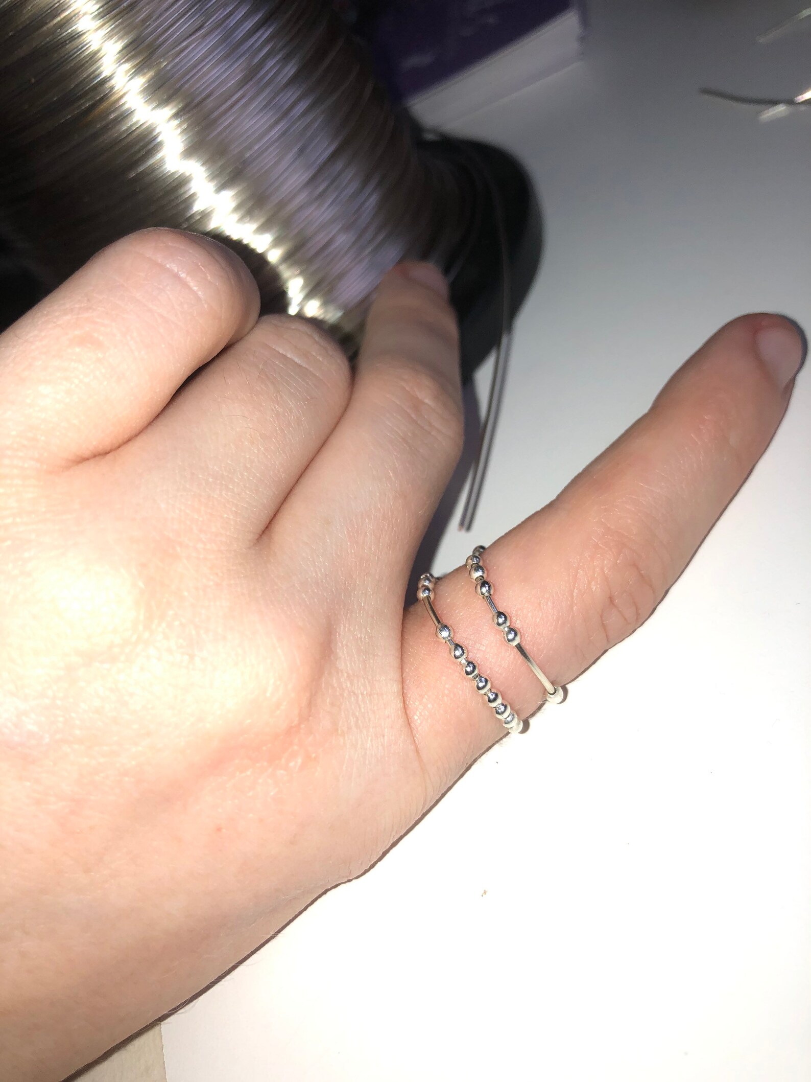 Handmade Anxiety Ring Etsy