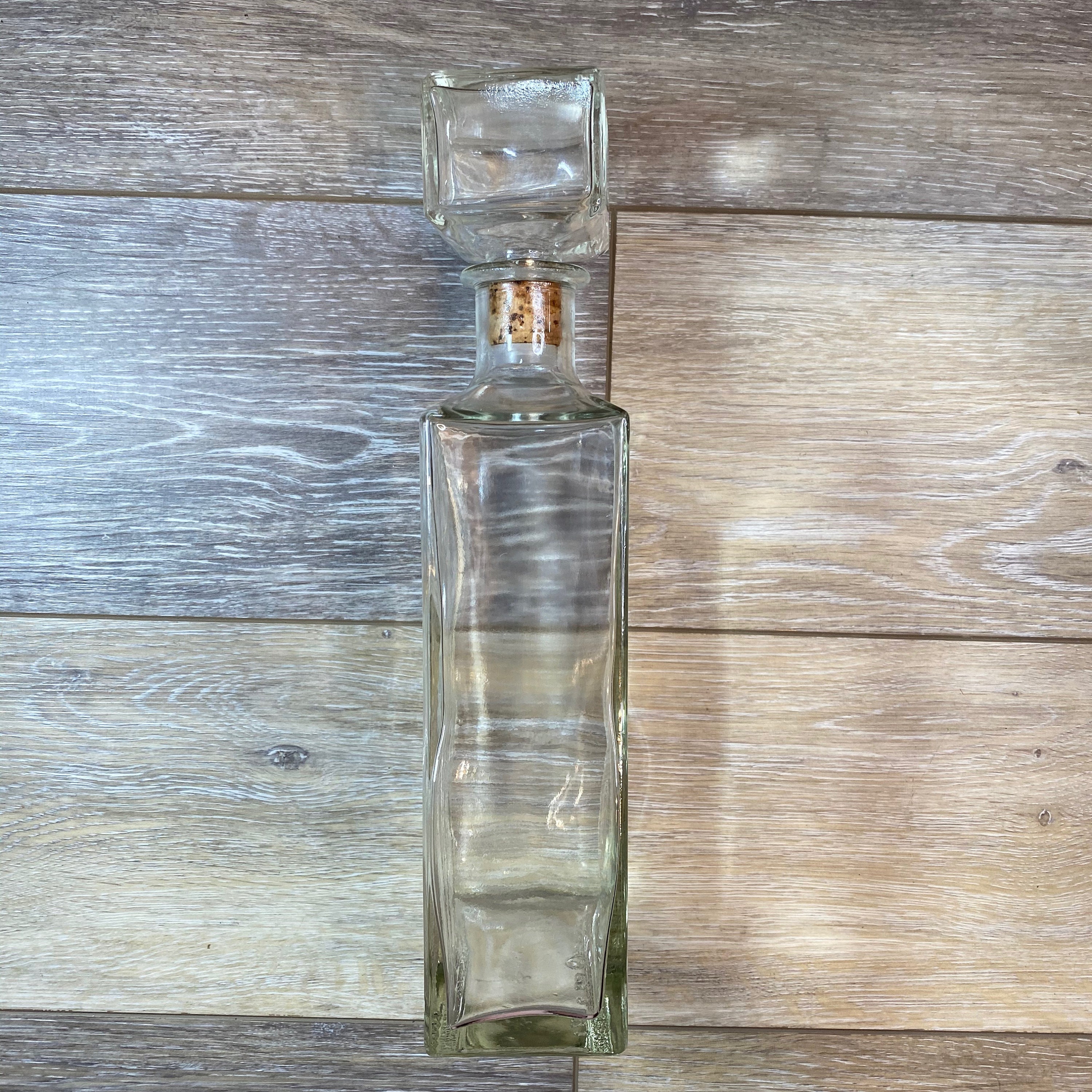Vintage Thatcher D126 Rectangle Glass Liquor Bottle or Etsy UK