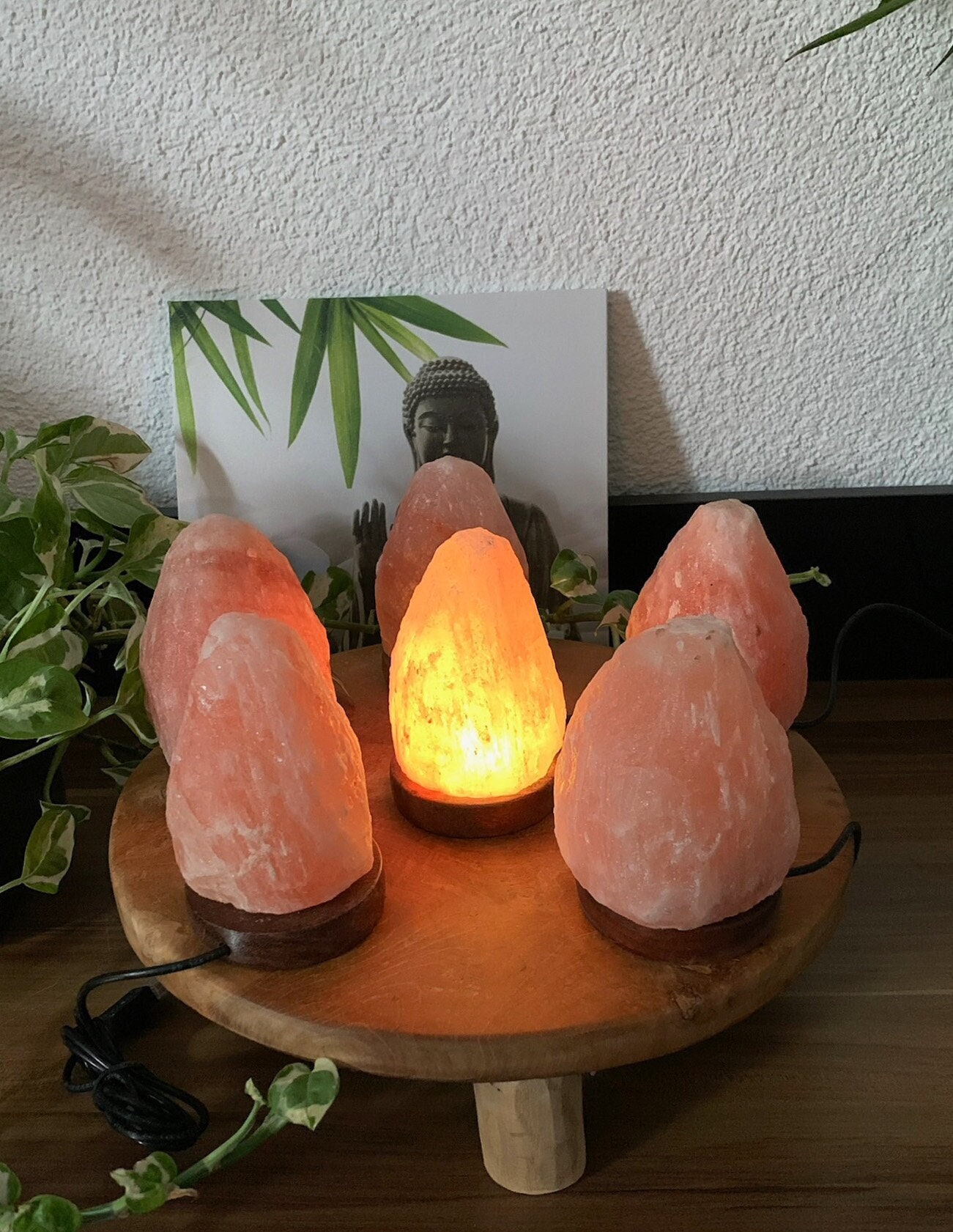 Salzkristall lampe