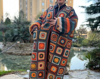 GOOD GRIEF!/グッドグリーフReluxed Long Cardigan Cascade Mountain Long Cardigan – Mary Maxim